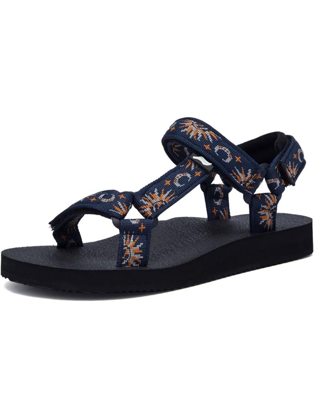 Women's Sunflower Sandals Round Toe Yoga Mat Insole Outdoor Hiking Water Shoes